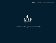 Tablet Screenshot of maxcap-partners.com